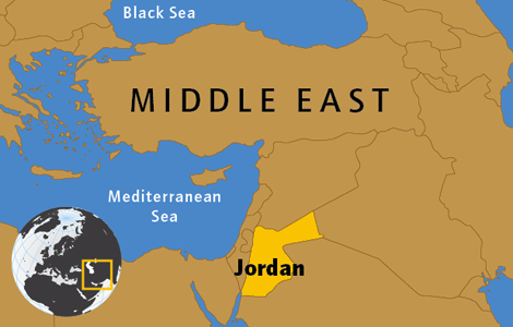 petra jordan maps